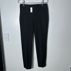 Talbots Black Ankle Pants Size 4 NWT  Minimalist Closet‎ Staple Classic Office